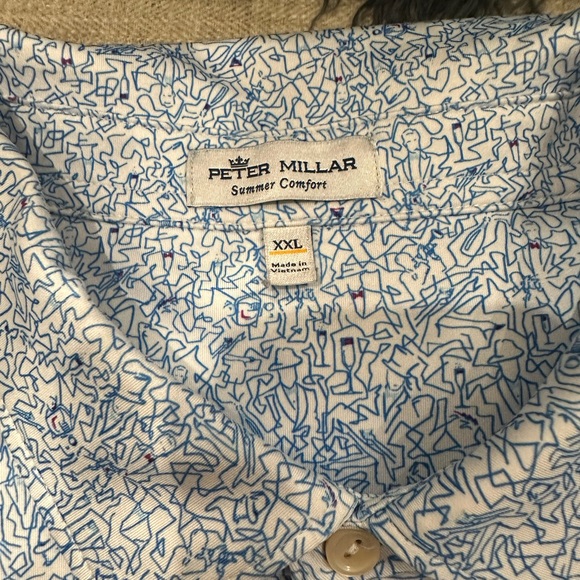 Men’s XXL Peter Millar Performance Polo - Picture 2 of 3